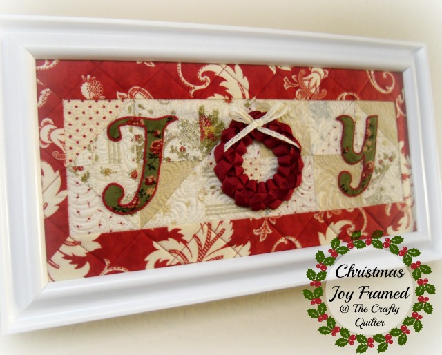 Christmas JOY Quilt at The Crafty Quilter