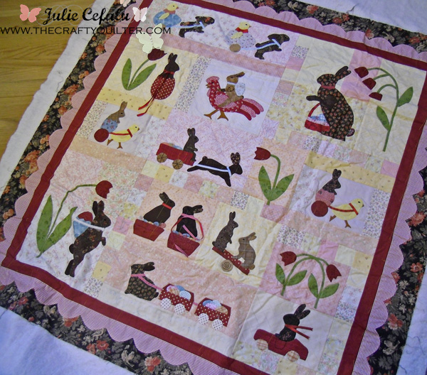 Rabbits Prefer Chocolate at The Crafty Quilter