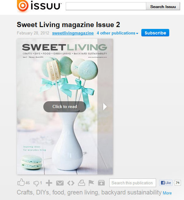 Sweet Living Magazine