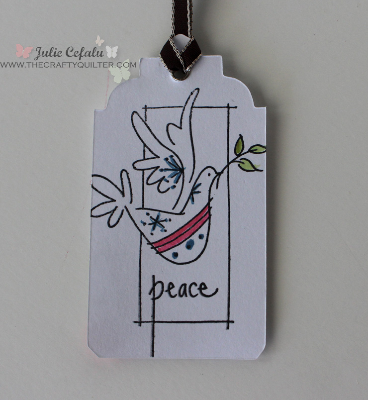 Peace Gift Tag