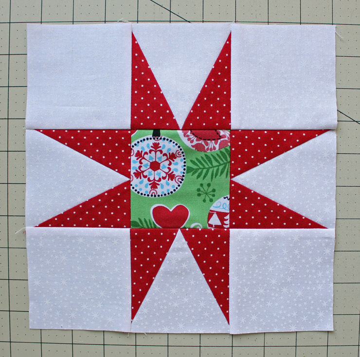 Christmas star finished