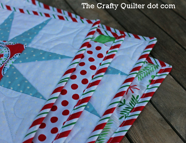 Christmas Tree Wall Hanging Tutorial @ The Crafty Quilter