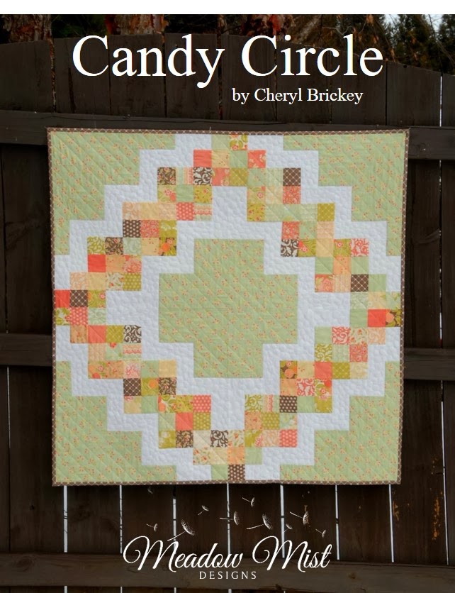 Candy Circle Quilt Meadow Mist designs