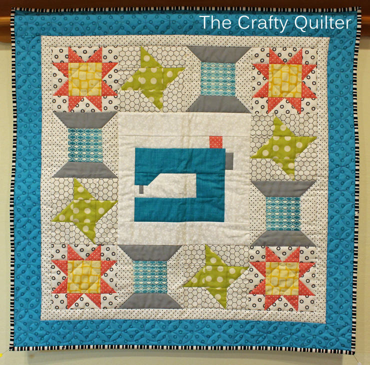 Love to Sew Quilt by Julie Cefalu @ The Crafty Quilter