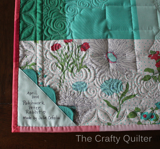 Quilt Label @ The Crafty Quilter