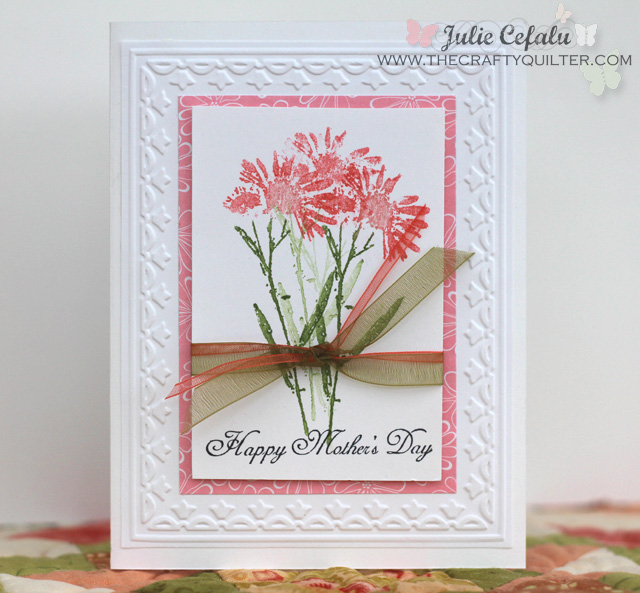 Mother's Day Card @ The Crafty Quilter