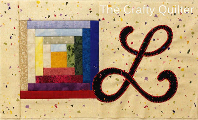 Letter L, TQS 2014 BOM @ The Crafty Quilter
