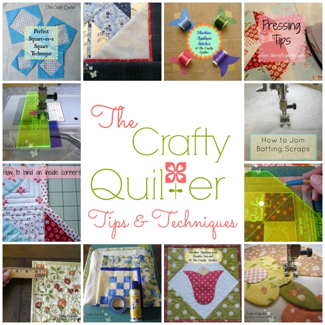 Tips & Tutorials @ The Crafty Quilter