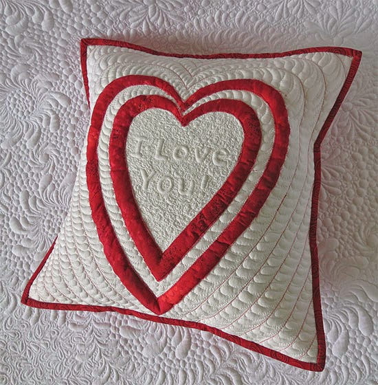 Free Valentine's Day Pillow Pattern