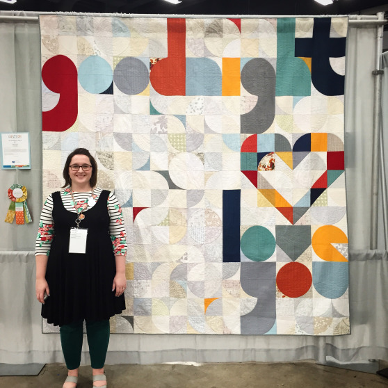People's Choice:  "Quilt For Our Bed" by Laura Hartrich