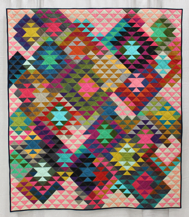 "Half Square Triangles" by Tara Faughnan