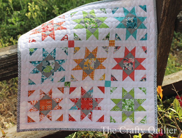 Mini Shine Quilt made by Julie Cefalu