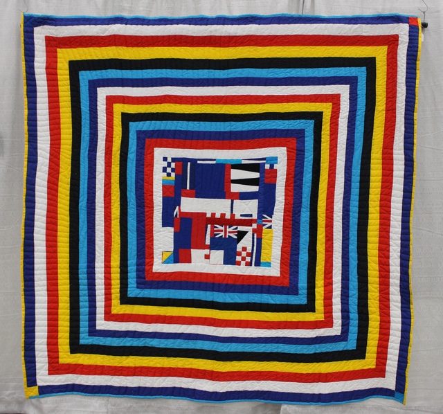 "Railroad Crossing" from The Quilts of Gee's Bend Exhibit