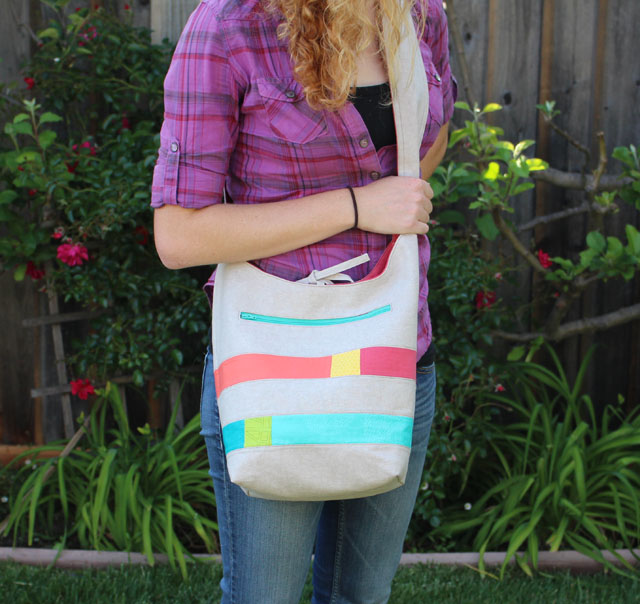 Color Block Bucket Bag by Julie Cefalu, in Modern Patchwork Magazine