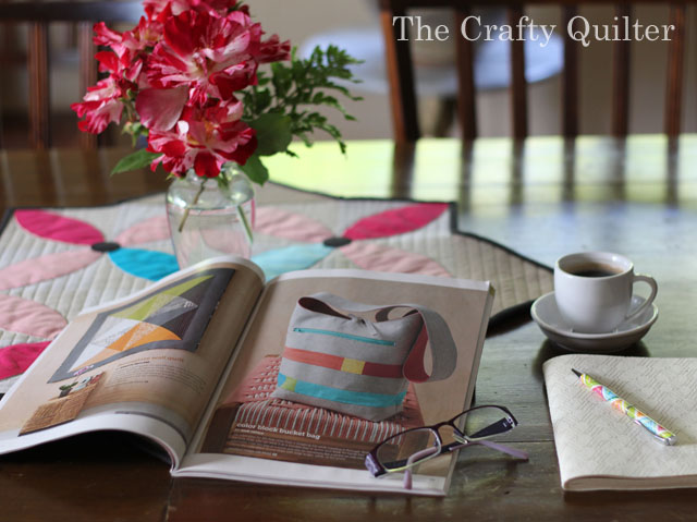 Magazines are a great source of quilt photography ideas.
