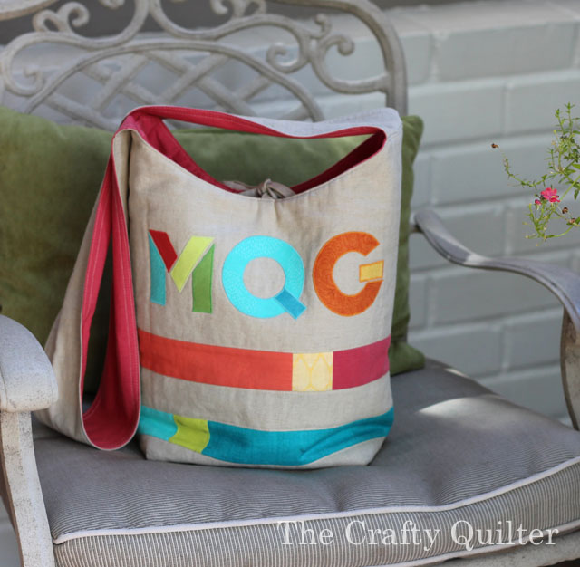 Color Block Bucket Bag (MQG Version) by Julie Cefalu, in Modern Patchwork Magazine