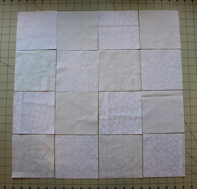 squares placed