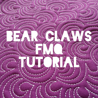 Bear Claws FMQ tutorial @ A Few Scraps