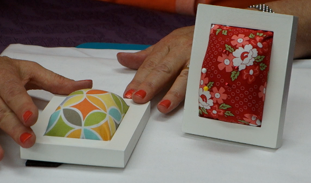 Picture Frame Pincushion @ The Crafty Quilter
