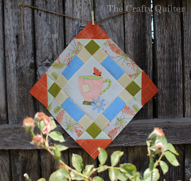 Cozy Afternoon BOM Block 3 by Julie Cefalu @ The Crafty Quilter