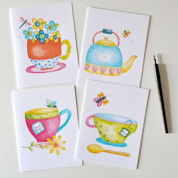 Cozy Afternoon Note Cards 2