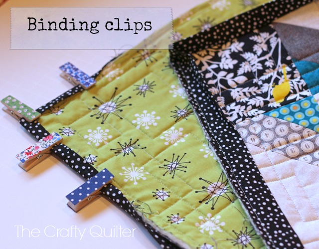 7 Uses for Clothespins in the Sewing Room by Julie Cefalu @ The Crafty Quilter