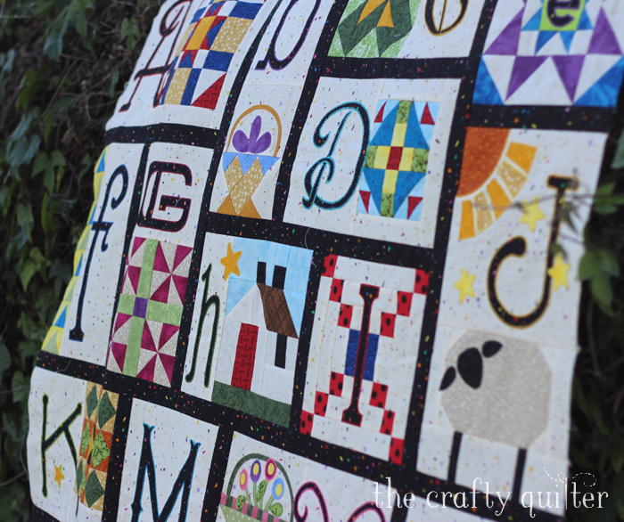 A-Z for Ewe and Me, made by Julie Cefalu