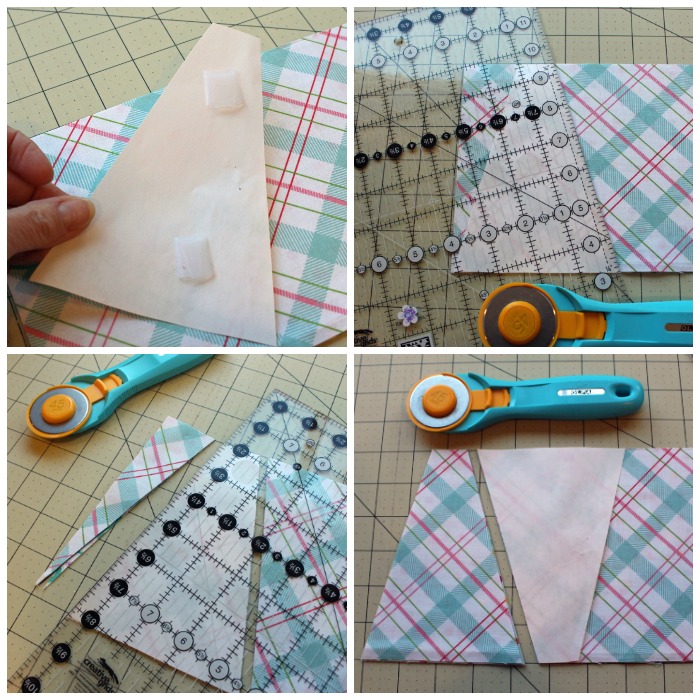 Learn how to make a Chunky Dresden Plate with this tutorial from Julie @ The Crafty Quilter