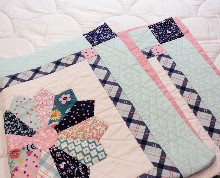 Enchanted Dresden Baby Quilt by Julie Cefalu at The Crafty Quilter for the Enchanted Blog Tour