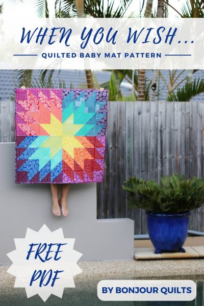 When You Wish Baby Quilt Pattern by Bonjour Quilts