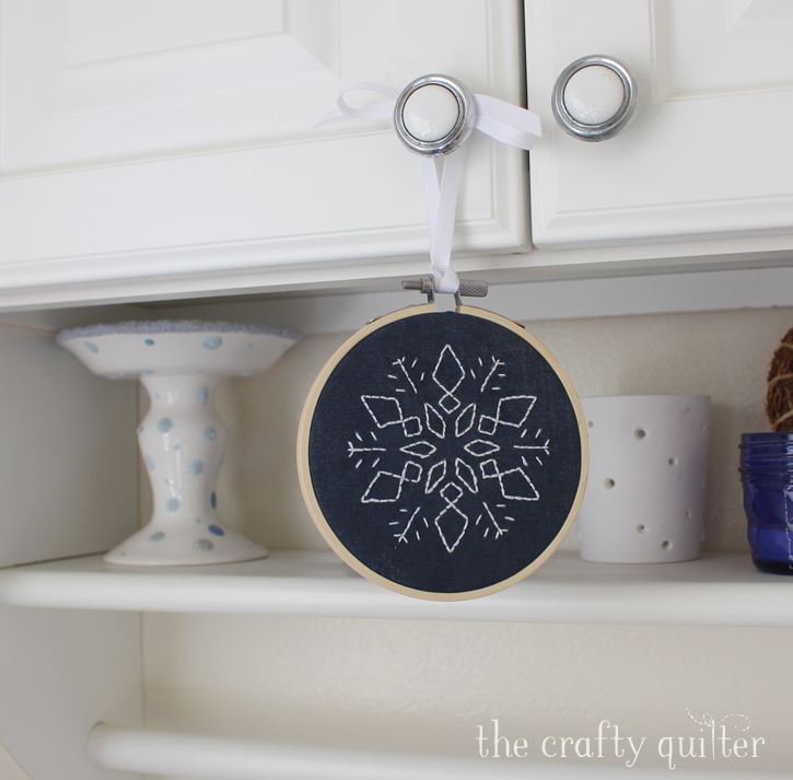 Four unique ways to use stencils by Julie Cefalu @ The Crafty Quilter