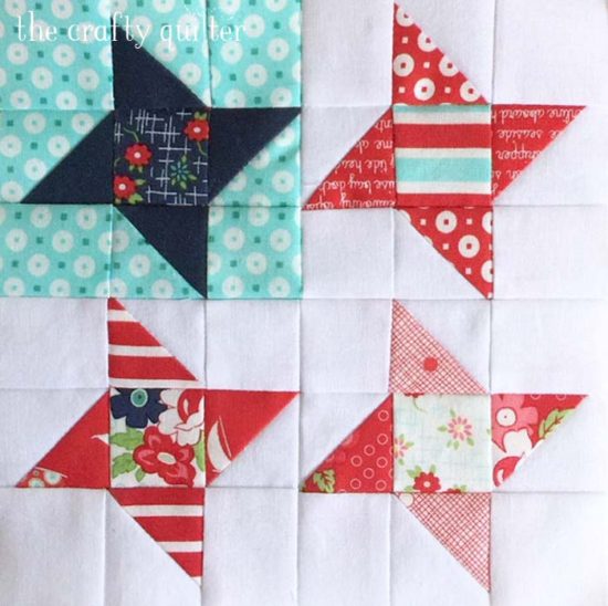 Guiding Star block made by Julie Cefalu. Pattern from The Patchsmith's Sampler Blocks book