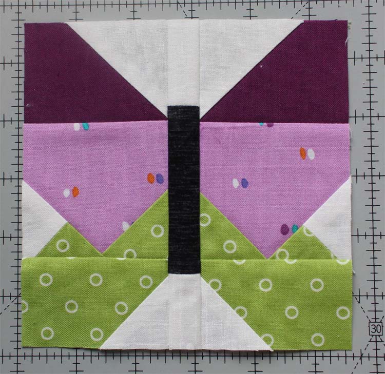 The Summer Fun Quilt Along @ The Crafty Quilter creates a bright and happy wall hanging that measures 30" x 32". Week 4 instructions include the Sunny Star block and the Butterfly block.