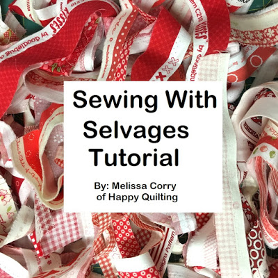 Sewing with Selvages Tutorial @ Happy Quilting