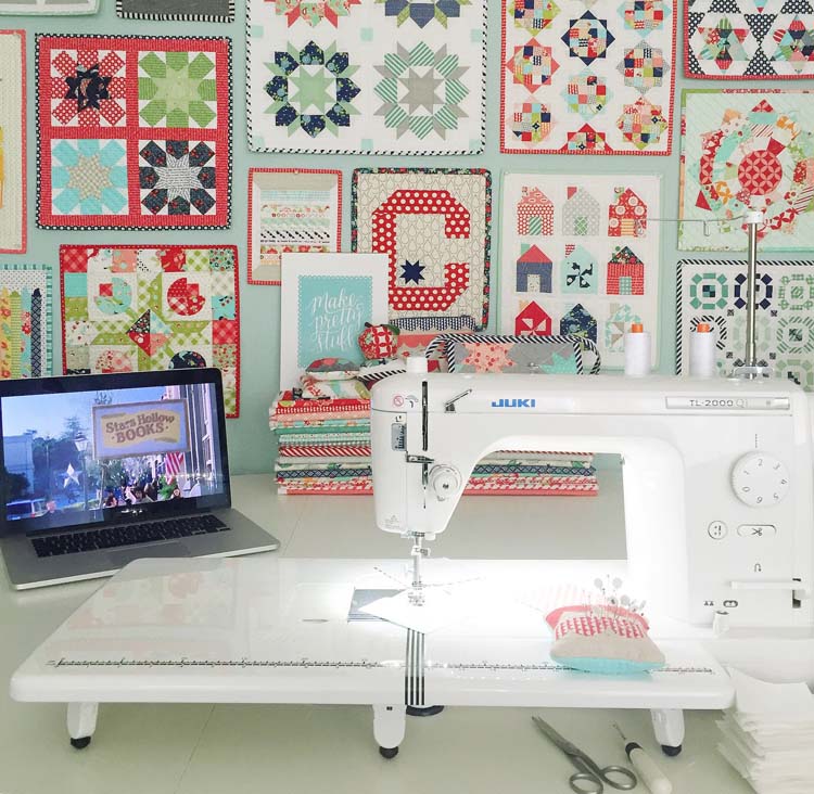 A talk about sewing machines: Camille Roskelly of Thimble Blossoms @ Simplify