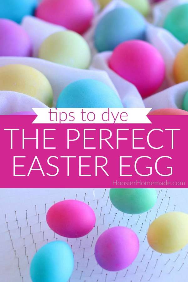 How to Dye the Perfect Easter Egg @ Hoosier Homemade; featured on Sew Thankful Sunday @ The Crafty Quilter