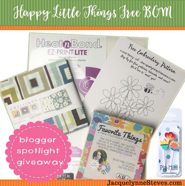 Happy Little Things giveaway @ Jacquelynne Steves