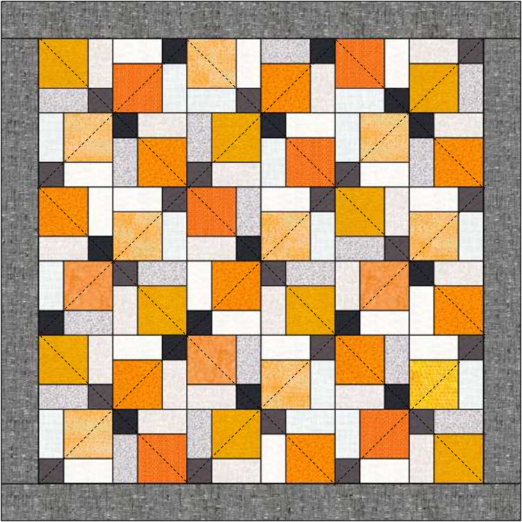 How to audition quilt designs before quilting your quilt @ The Crafty Quilter