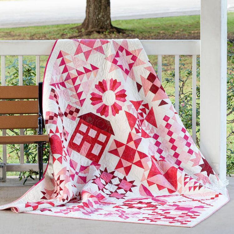 The latest Quilt-y update includes the Stitch Pink 2020 Quilt Along from Fat Quarter Shop and Moda Fabrics.