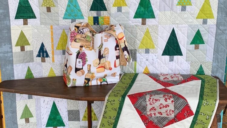 Jumpstart on Christmas 5-day sew along from Modern Handmade is a sew along for fire victims of the CZU Lightening Complex in California.  100% of proceeds go towards getting a  new handmade quilt into the hands of a fire victim.