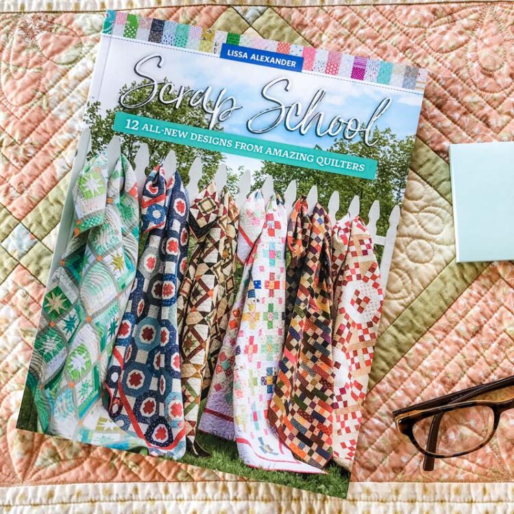 Scrap School compiled by Lissa Alexander is a great book to help you use up your scraps!