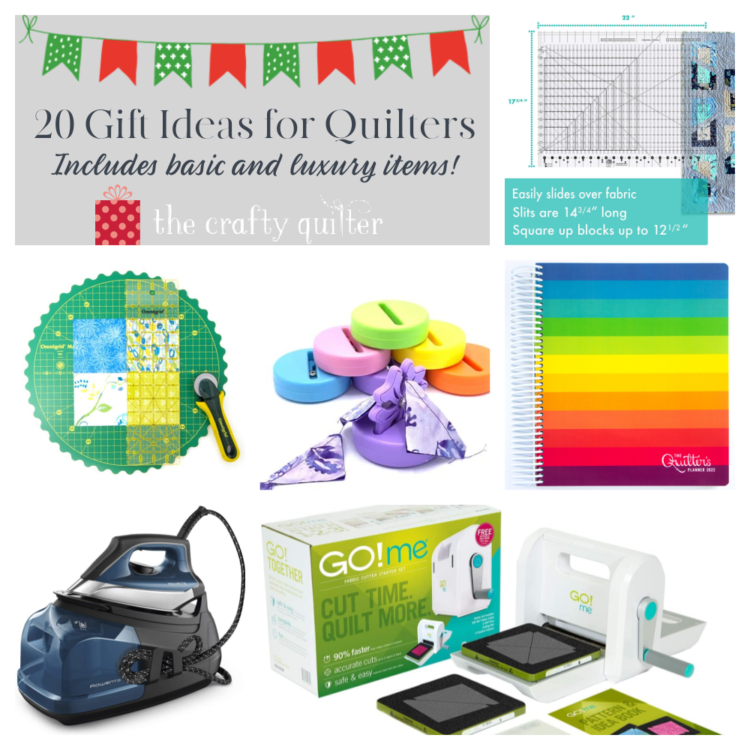 20 Gift Ideas for Quilters is the ultimate gift list that includes basic and luxury items!