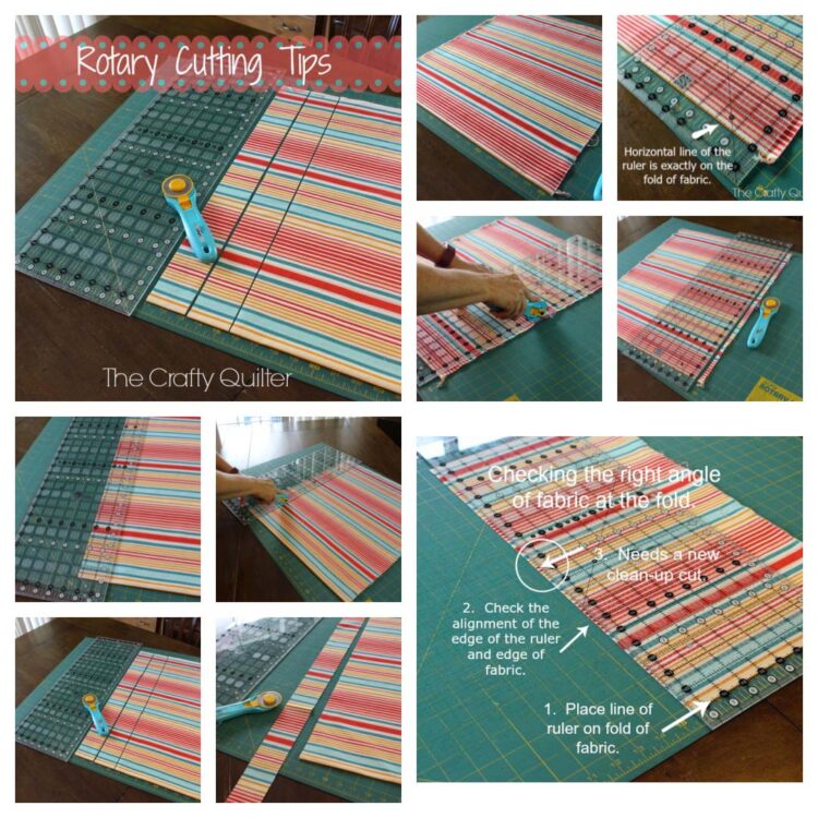 Rotary Cutting Tips @ The Crafty Quilter