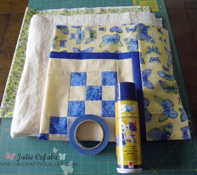 How to Spray Baste Your Quilt