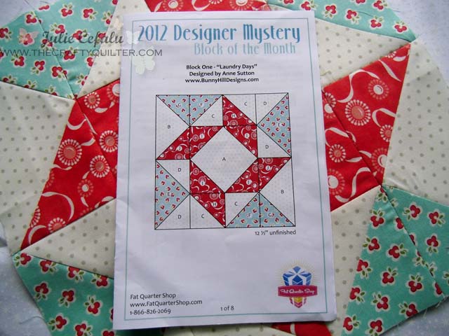 Fat Quarter Shop Block of the Month