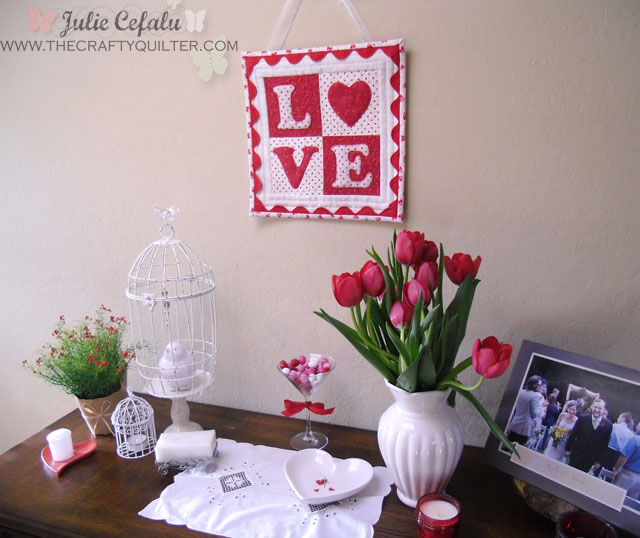 Love Letters Quilt at The Crafty Quilter