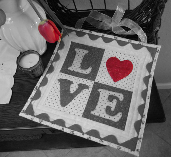 Love Letters Quilt at The Crafty Quilter