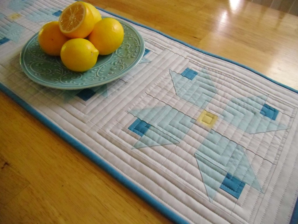 modern tulip table runner