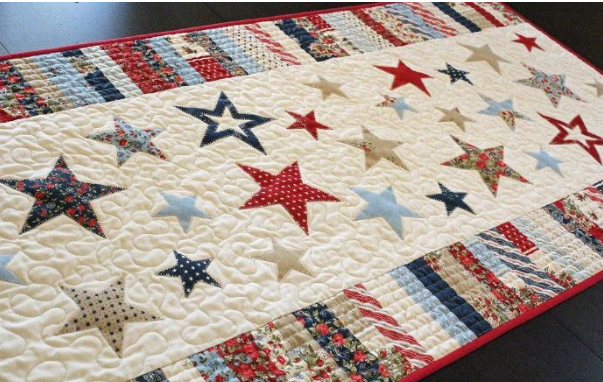 patriotic table runner