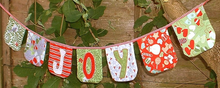 Joy Bunting Pattern @ The Patchsmith